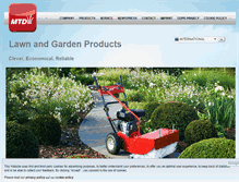 Tablet Screenshot of mtd-eu.com